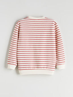 ?izgili Erkek ?ocuk Sweatshirt ve E?ofman Alt 2li