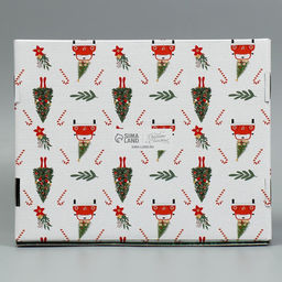 Коробка подарочная новогодняя складная «Тепла и уюта», 27 х 21 х 9 см, Новый год