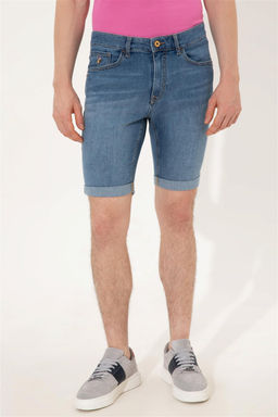 Мужские синие джинсовые шорты Неожиданная скидка в корзине - U.s. polo assn фото 2