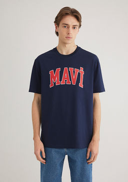 Mavi Logo Bask?l? Lacivert Ti??rt  фото 3