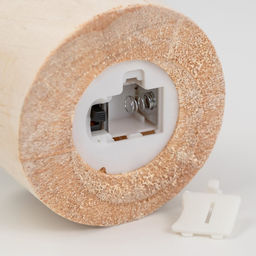 Фигурка светящаяся RISALUX «Тыква», LED-ночник, 3×AG10, шар-8 см, 6.5×6.5×11.5 см