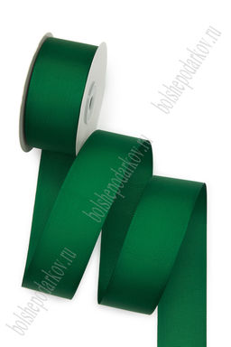 Лента репсовая 4 см*20 ярд "1 сорт" (SF-1349) зеленый №224