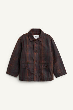 LIMITED EDITION CHECK WAXED COAT