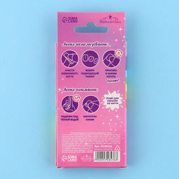 Детские накладные ногти Розовый единорожка, набор 24 шт. - Выбражулька фото 7