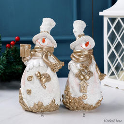 Фигурка Снеговик 21 см / CHR018 /уп 72/Новый год