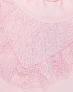 Джемпер с коротким рукавом для девочки 61319 Нежно-розовый* 300 Lets go - Let's go фото 8