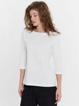 Джемпер женский белый белый песок 122650 - Mark formelle фото 2