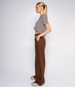 Брюки #КТ15501, коричневый