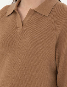 Camel Regular Fit Kazak