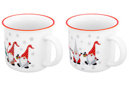 Набор 2 кружек 400 мл 13*9,5*8,8 см Веселые гномики NEW BONE CHINA - Elan gallery фото 6