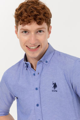 Erkek Saks Uzun Kollu Basic G_mlek