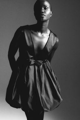 Minivestido con bajo burbuja - H&m фото 2