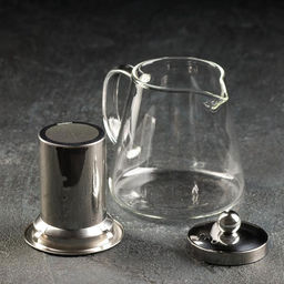 Чайник стеклянный заварочный с металлическим ситом «Эгла», 550 мл