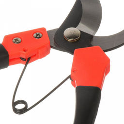 Секатор Феншуй, сталь с тефлоновым покрытием, затвор, пружина проволочная, фиксатор, диаметр среза 1,5см, эргономичные ручки, в блистере (Китай) - Домашняя мода фото 4