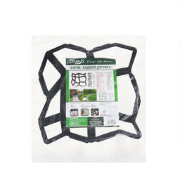 Форма для садовой дорожки, 42×42×4 см, чёрная