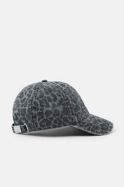 ANIMAL PRINT TWILL CAP