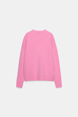 100% WOOL OVERSIZE JUMPER - Zara фото 13