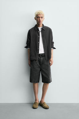 BERMUDA BAGGY FIT / Carb?n