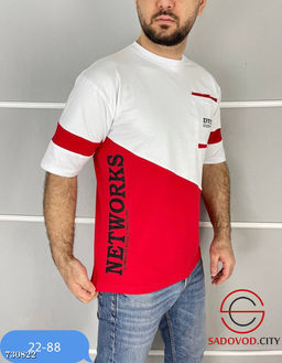 Мужская футболка с принтом