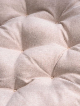 Подушка в кресло кокон и качели PR 60х60 см, рогожка, круглая, Bio-Line