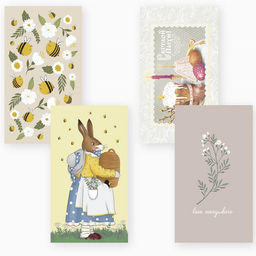 Набор кух. полотенец Доляна Светлой пасхи 4 шт, 28х46 см, рогожка, 100% хл, 160г/м2  фото 16