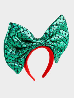Карнавальный ободок Зелёный бант - Simaland фото 2