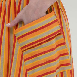 PELICAN, юбка для девочек, Оранжевый фото 4