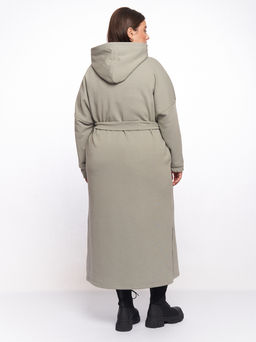 Платье с капюшоном PP83502GRN53