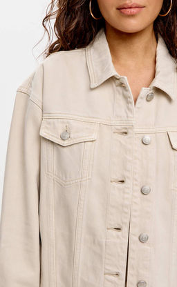 Куртка джинс P612-1249 l.beige - Primm фото 4