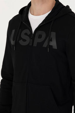 U. S. Polo Assn / Мужской черный свитшот - U.s. polo assn фото 7
