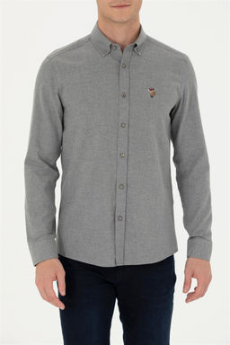 Мужская базовая рубашка из норки с длинным рукавом Неожиданная скидка в корзине - U.s. polo assn фото 6