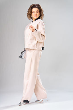 Бомбер VN Fashion 1101 бежевый