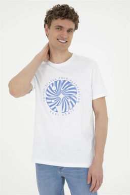 Мужская белая футболка - U.s. polo assn фото 3