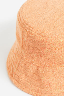 Sombrero bucket en tejido rizado - H&m фото 2