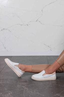 Слипоны 124.Paloma"be/w.Белый