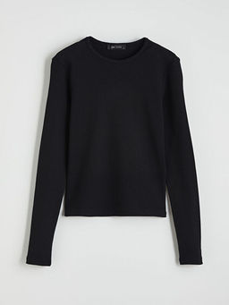 Bisiklet Yaka Fitilli Kad?n Body