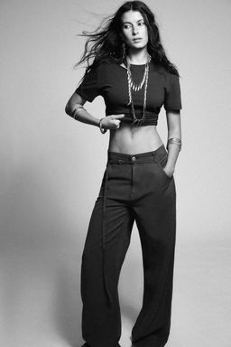 FLOWING TROUSERS WITH BELT - Zara фото 5