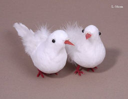 Голубь декоративный 16 см / SH09580 /уп 2/600/ Акция - Галеонтрейд фото 3