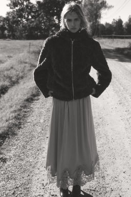 Chaqueta de borreguito con capucha - H&m фото 5