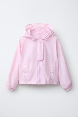 CHUBASQUERO CAPUCHA WATER REPELLENT / Rosa - Zara фото 2