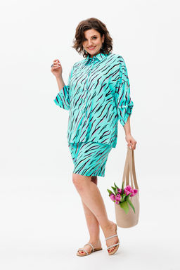 Костюм ANELLI 1407 лазурный  фото 4