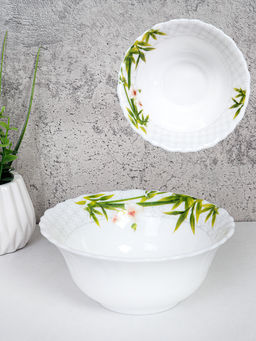 Салатник 300 мл 125 мм / LHBW-50XN (6773) /уп 6/72/ Бамбук с орхидеей - Галеонтрейд фото 2