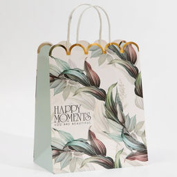 Пакет подарочный крафтовый Moments, 18 23 10 см - Дарите счастье фото 3