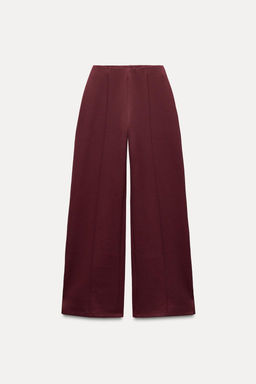 INTERLOCK KNIT TROUSERS WITH VENTS - Zara фото 22
