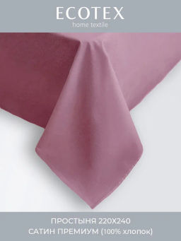 Простыня 220х240 Моноспейс бузина