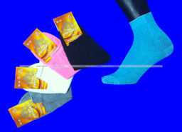 Цена за 10 пар. Пирамида носки женские М-14 хлопок гладкие