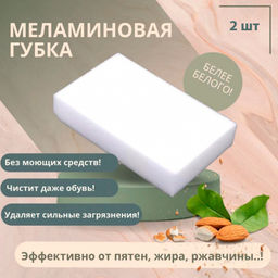 Набор чудо-губок 2 шт. 10*6*2,5 мм, арт. MSp-01, 310250