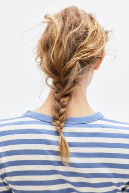 Camiseta en punto de canale - H&m фото 4