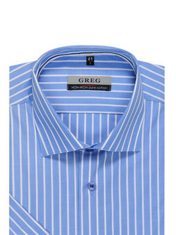 Сорочка мужская короткий рукав GREG 211/101/2259/1p  фото 3