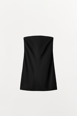 VESTIDO FORRO BANDEAU / Negro - Zara фото 2